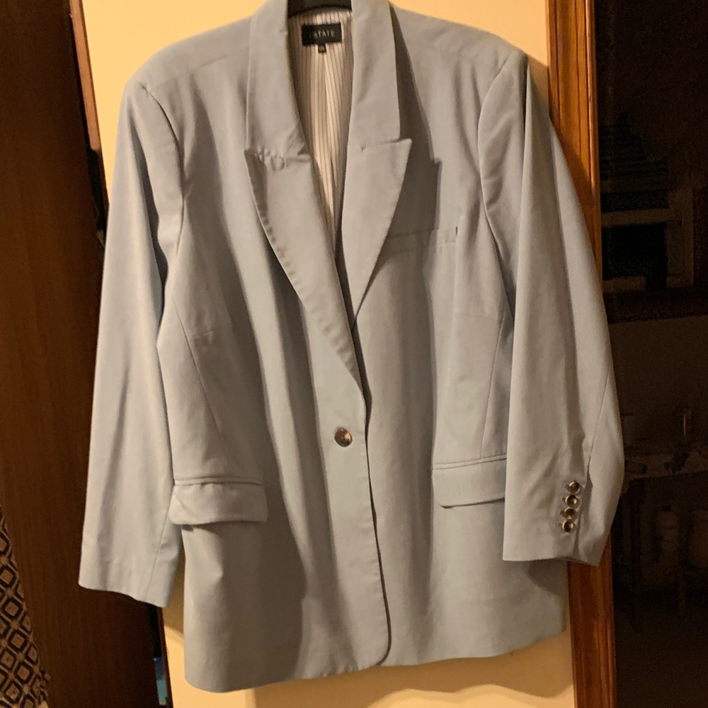 1. State Sky Blue Blazer